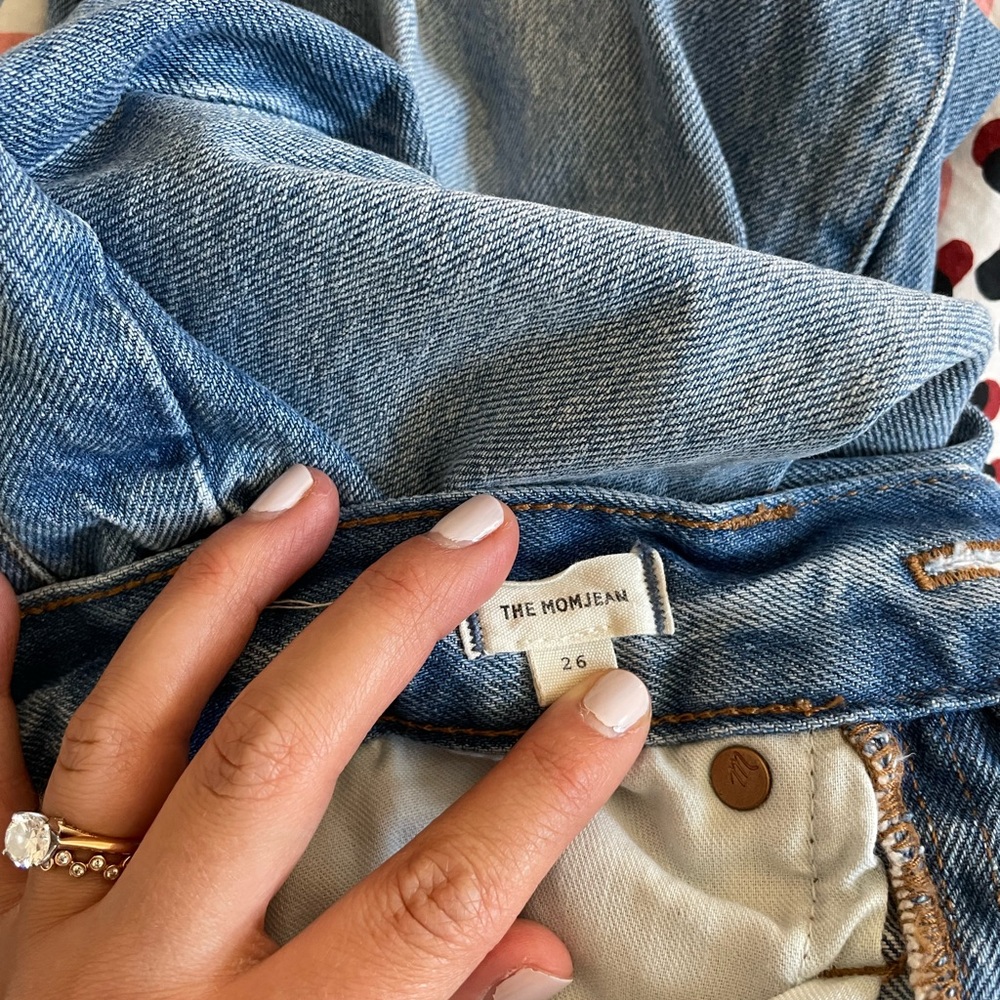 Madewell mom jeans